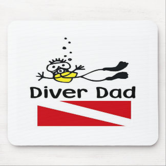 Mousepad Diver Dad