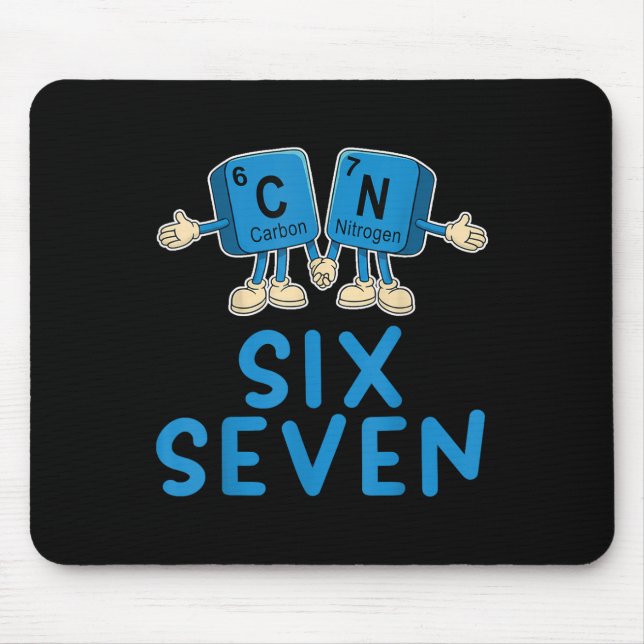 Mousepad Diversão 67 Meme Seis Sete Professor de Ciências E (Frente)