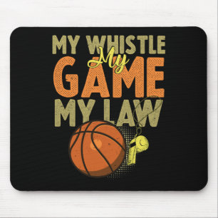 Mousepad Diversão Bysketbyll Refere Citações Gift I Hoops R