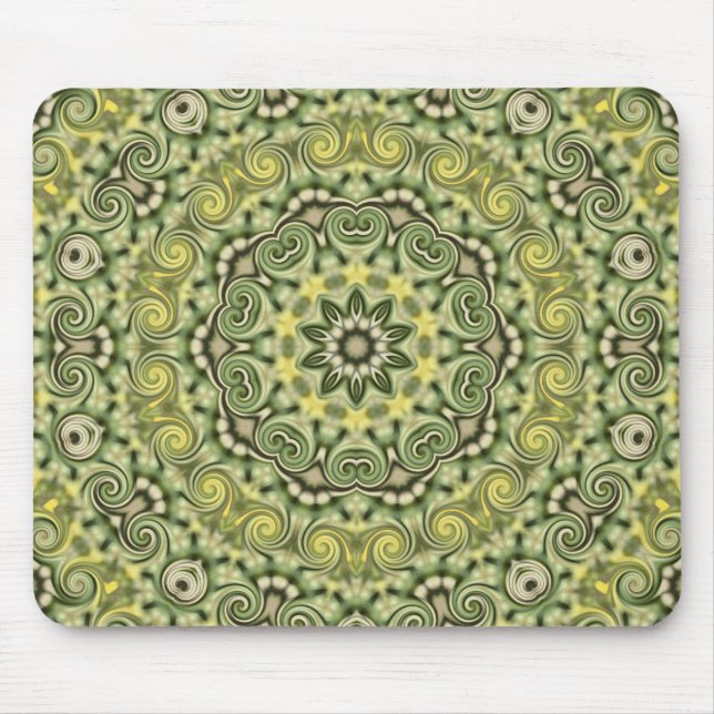 Mousepad diversão com Verde Lima (Frente)