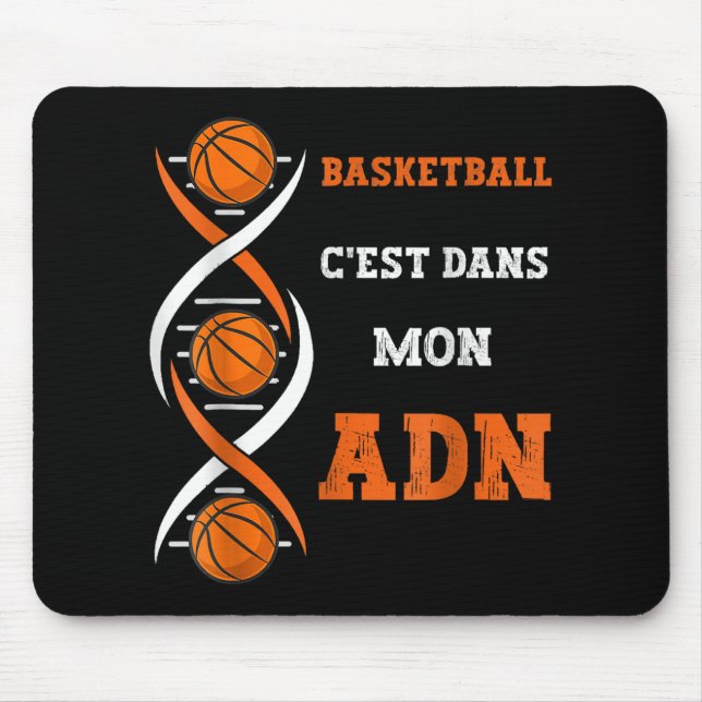 Mousepad Diversão De Basquete É No Meu Dna Basquete (Frente)