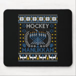 Mousepad Diversão do Festival Judaico Menorah Hanukkah Holi<br><div class="desc">Festa de Férias Judaica de Hockey Menorah Hanukkah</div>