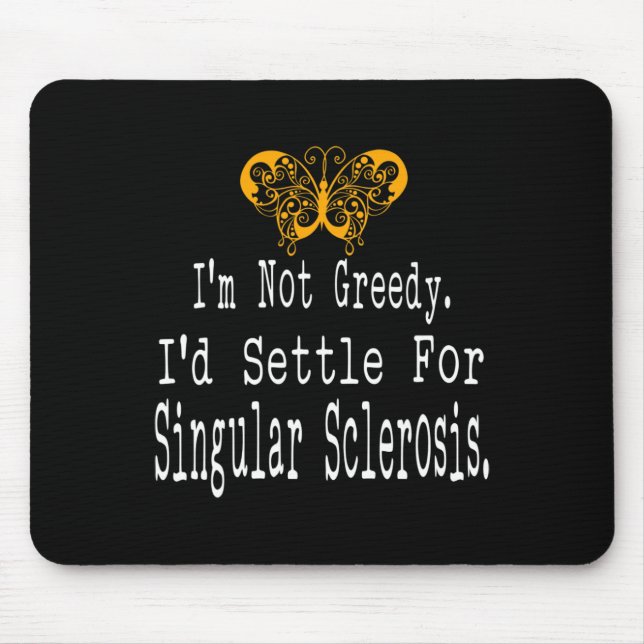 Mousepad Diversão do Suporte à Borboleta para Sensibilizaçã (Frente)