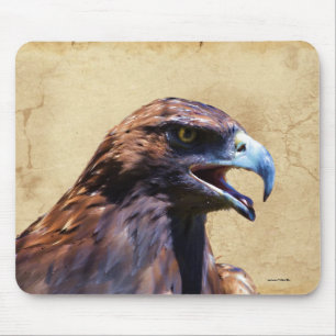 Mousepad Diversão Juvenil Águia Bálida Má Atitude Vida Selv