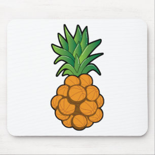 Mousepad Diversão Legal do abacaxi Design - Arte Gráfica - 