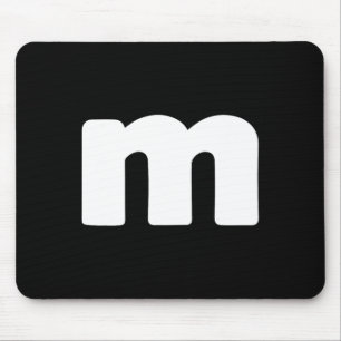 Mousepad Diversão - Letra M Grupos de Halloween Figuras