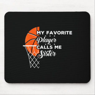 Mousepad Diversão Meu Jogador De Basquete Favorito Me Chama