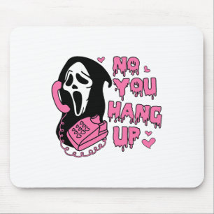 Mousepad Diversão Não Você Desligou Primeiro Fantasma Chama