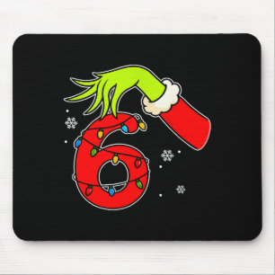 Mousepad Diversão Número 6 Natal 67 Seis Sete Meme Xmas Hom