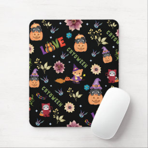 Mousepad Diversão Roxo Hopinteria, Pumpkin Laranja Bastant