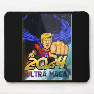 Mousepad Diversão Ultra MAGA Pro Trump Maga Super Ultra Mag