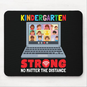Mousepad Diversão Virtual do Jardim de Infância 100 Dias de