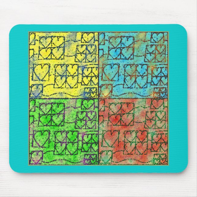 Mousepad diversidade cultural (Frente)