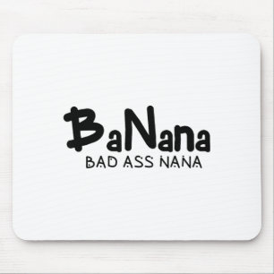 Mousepad Divertida Melhor Banana Má Nana Avó Mãe