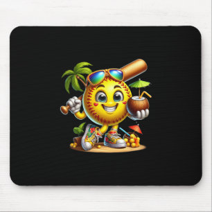 Mousepad Divertidas Havaí Softll Ll Havaianas Tropicais Fér