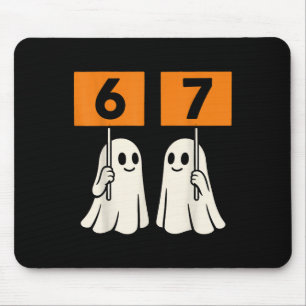 Mousepad Divertido 67 Meme Halloween Tendência Seis Sete Fa