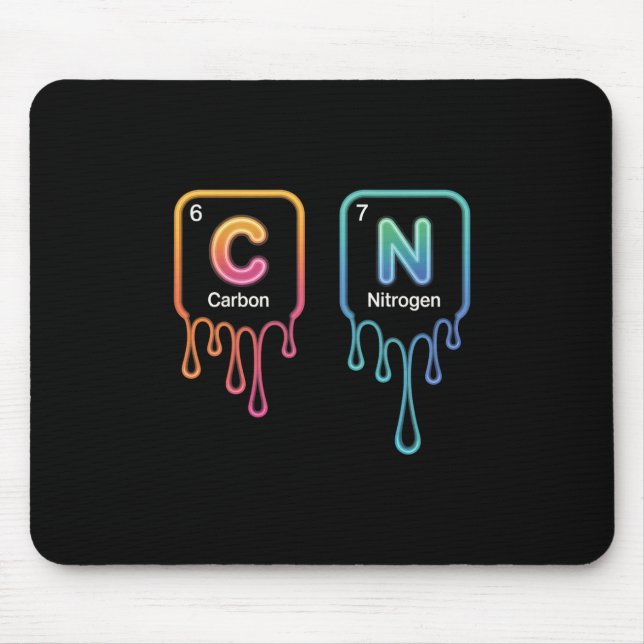 Mousepad Divertido 67 Meme Seis Sete Professor Ciência Tabe (Frente)