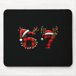 Mousepad Divertido 67 Natal Six Seven Meme Brainrot Present