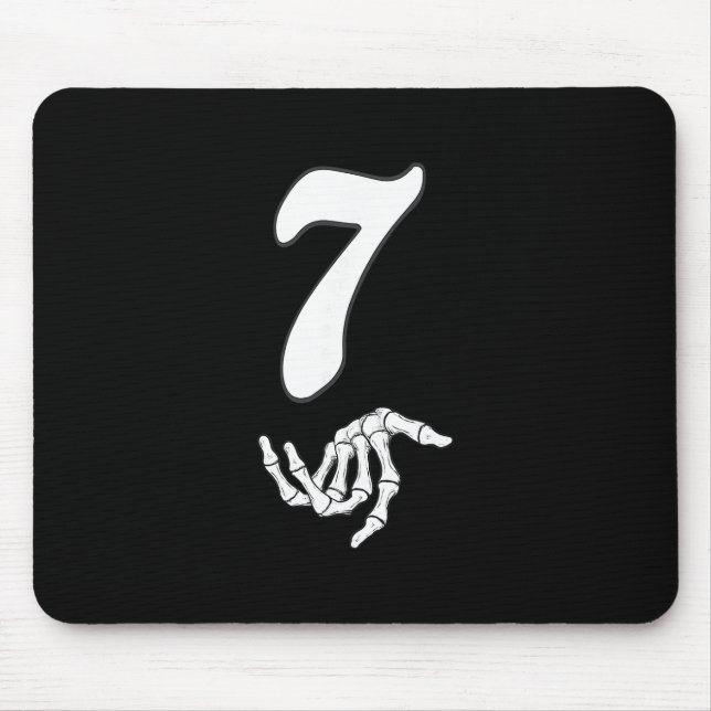 Mousepad Divertido 67 Seis Sete Meme Casal Correspondente H (Frente)