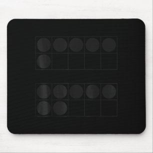 Mousepad Divertido 6 7 Número Professores Alunos Seis Sete 