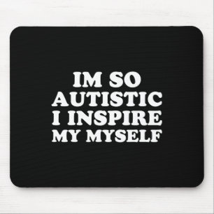 Mousepad Divertido Autismo Consciência Eu sou Autista Crian