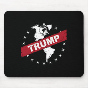 Mousepad Divertido Donald Trump Bandeira Americana Canadá G