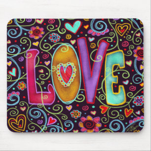 Mousepad Divertido e alegre amor