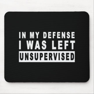 Mousepad Divertido Em Minha Defesa Eu Fui Deixado Sem Super