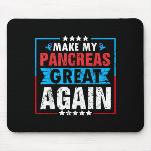Mousepad Divertido Faça o Pâncreas Ótimo para a Conscientiz
