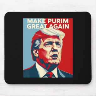 Mousepad Divertido Faça Purim Grande Novamente Fantasia Pur