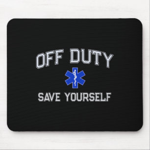 Mousepad Divertido Fora de Serviço Emt Ems Salve-se Expedid