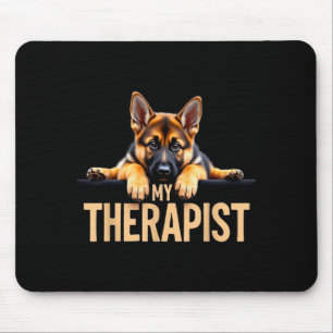 Mousepad Divertido Gsd Shep Cachorro Meu Terapeutico Pastor