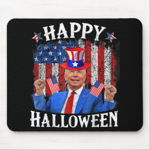 Mousepad Divertido Joe Biden Feliz Halloween Para O Quarto