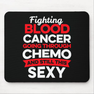 Mousepad Divertido Lutador Contra o Câncer Paciente com Cân