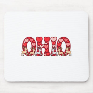 Mousepad Divertido Ohio Veado Festa Centro-Ocidental O-h-i-
