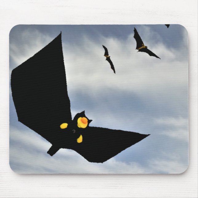 Mousepad Divertido para ventiladores de Bat (Frente)