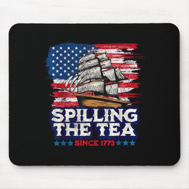 Mousepad Divertido Professor de História dos EUA Boston Ven (Frente)