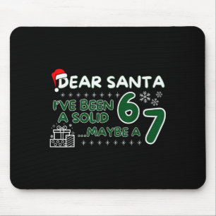 Mousepad Divertido Querido Papai Noel Eu Fui Um Sólido 6 Ta