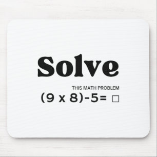 Mousepad Divertido Seis Sete 67 Meme Pemdas Escola Professo