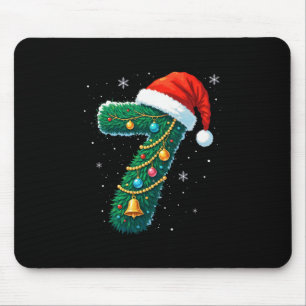 Mousepad Divertido Seis Sete 6 7 Design de Meme de Natal pa