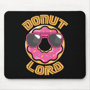 Mousepad Divertido Senhor Donut Nerdy Video Gamer Geek Mass