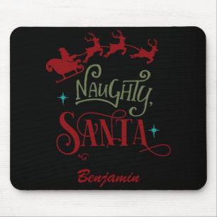 Mousepad Divertido Ser Malvado Salvar O Papai Noel A Viagem