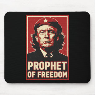 Mousepad Divertido Trump Che Guevara Profeta Do Amor à Libe
