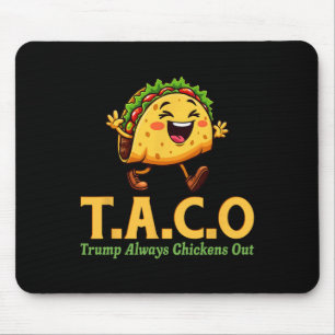 Mousepad Divertido Trump Taco Trump Sempre Desiste 11