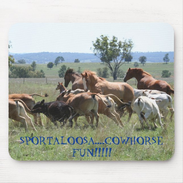 Mousepad Divertimento de Cowhorse (Frente)