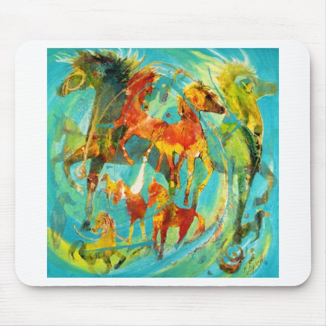 Mousepad Divertimento do verão (Frente)