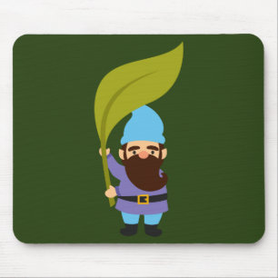 Mousepad Divertimento dos gnomos do jardim