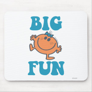 Mousepad Divertimento grande pequeno da senhorita