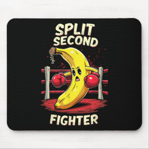 Mousepad Dividir Banana de Boxeira Tailandesa de Segunda Lu