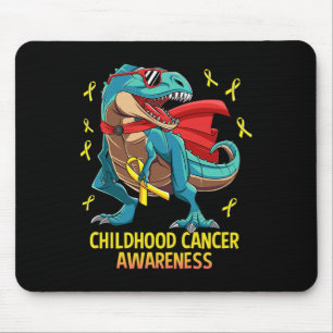 Mousepad Divirta Dinossauro T-Rex Crianças Canceres Sensibi
